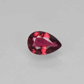 Rojo grosella Espinela Gema - 0.3ct Corte en forma de pera (ID: 503425)