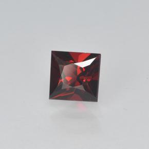 0.43 ct Red Spinel Stone, Natural Spinel in Princess-Cut Shape for Sale