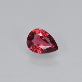 Rojo medio Espinela Gema - 0.4ct Corte en forma de pera (ID: 503427)