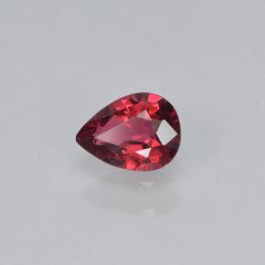 0.35 ct Red Spinel Stone, Natural Spinel in Pear Facet Shape for Sale