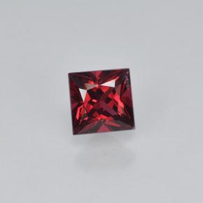 Deep Blood Red Spinel Gem - 0.4ct Princess-Cut (ID: 503428)