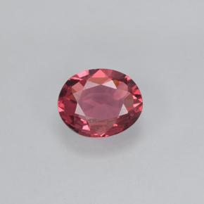 Rojo medio Espinela Gema - 0.5ct Forma ovalada (ID: 503429)