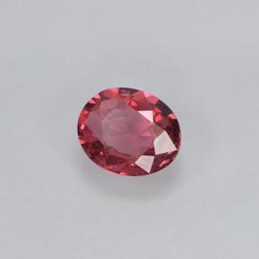 0.45 ct Red Spinel Stone, Natural Spinel in Oval Facet Shape for Sale