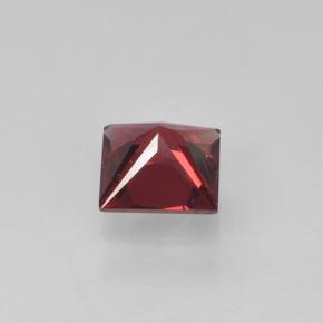 Spinel Gemstone in 4 x 4 mm (calibrated) Size for Sale, Spinel Stone in Deep Blood Red Color