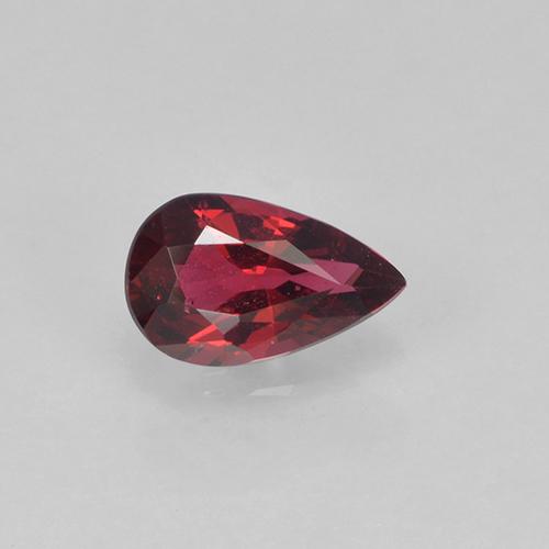 Medium Red Spinel Gem - 0.3ct Pear Facet (ID: 503514)