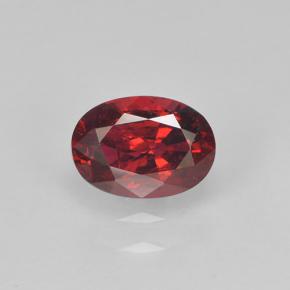 0.7ct Oval Facet Red Spinel Gem for sale 0.7ct Oval Facet Red Spinel Gem (ID: 503516)