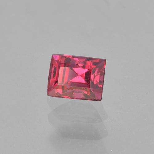 0.31 ct Red Spinel Stone, Natural Spinel in Baguette Step Cut Shape for Sale