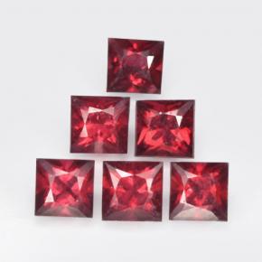 0.2ct Princess-Cut Red Spinel Gem for sale 0.2ct Princess-Cut Red Spinel Gem (ID: 503811)