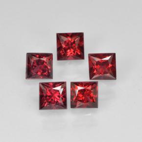0.2ct Princess-Cut Red Spinel Gem for sale 0.2ct Princess-Cut Red Spinel Gem (ID: 503868)