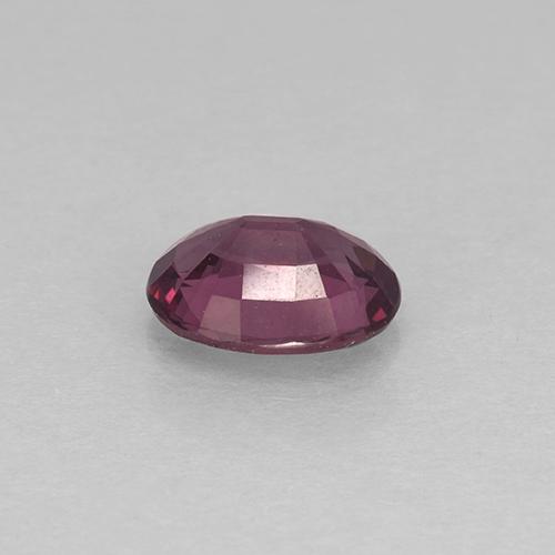 Spinel Gemstone in 7.3 x 5.6 mm Size for Sale, Spinel Stone in Dark Magenta-Pink Color