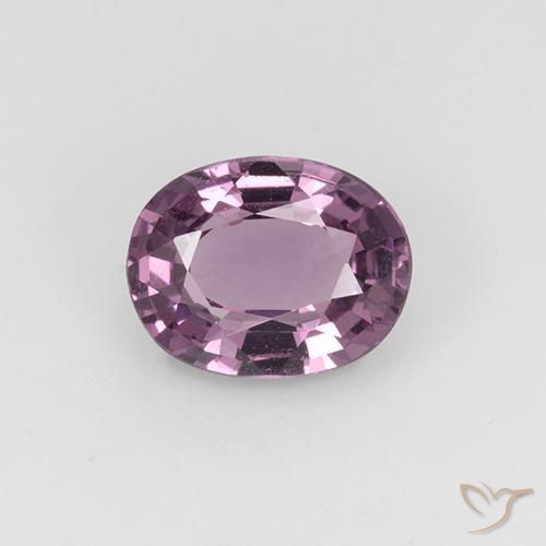 1.27ct Natural Grape Purple Spinel, Oval, VVS-VS