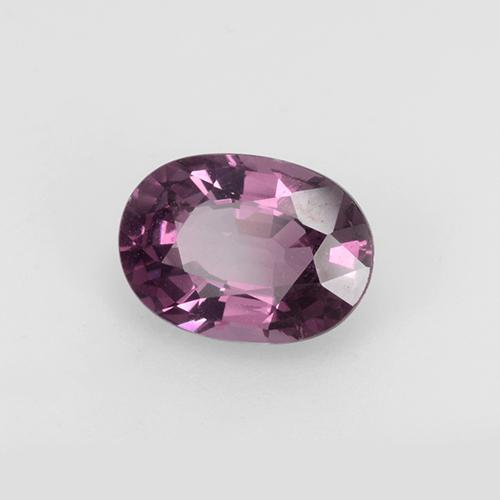 1.30 ct Purple Spinel Stone, Natural Spinel in Oval Facet Shape for Sale