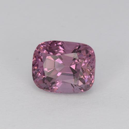 6 x 4,9mm kissenschliff lila Spinell aus Tansania, Gewicht von 1,15 ct, natürlicher Edelstein in VVS-VS Reinheit, 1 Stück kissenschliff Spinell - Farbe: Tiefer Lavendel, Mohs-Härte von 8 Geeignet für den täglichen Gebrauch im Schmuck, Photo A