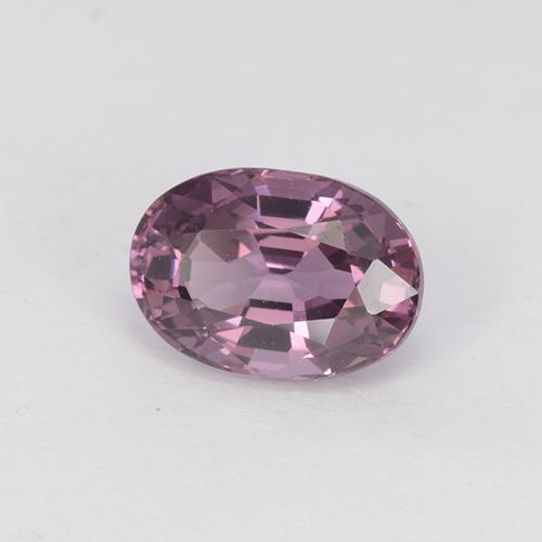 1.24 ct Purple Spinel Stone, Natural Spinel in Oval Facet Shape for Sale