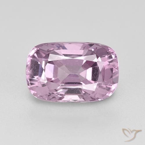 1.33ct Natural Very Light Pinkish Purple Spinel, Cushion, VVS-VS