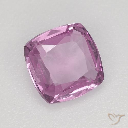 0.82 ct Purple Spinel Stone, Natural Spinel in Cushion-Cut Shape for Sale
