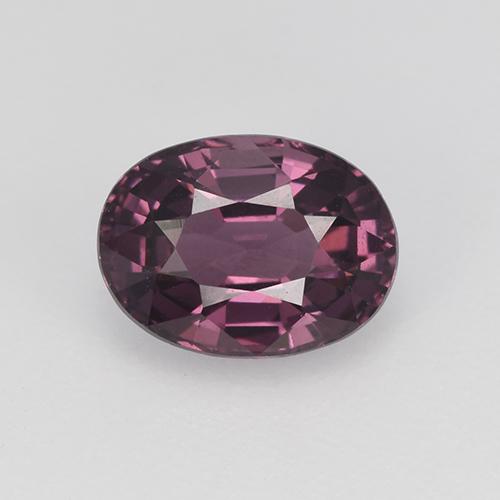 1.20 ct Purple Spinel Gemstone, Spinel Gem in Oval Facet Shape for Sale.