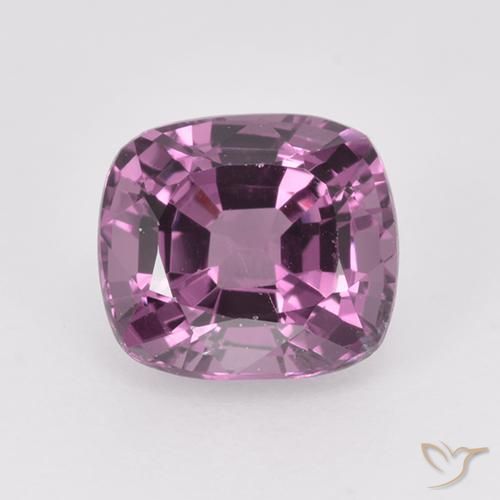1.36ct Natural Boysenberry Spinel, Cushion, VVS-VS