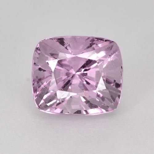 1.48ct Cushion-cut Purple Spinel from Tanzania, Dimension 6.5 x 5.6mm, Natural untreated Gemstone, VVS-VS Clarity, 1 piece Spinel in Lavender Color, Mohs Hardness of 8 suitable for daily wear jewelry, Photo A