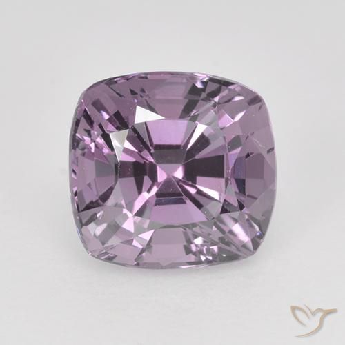 1.54ct Natural Medium Purple Spinel, Cushion, VVS-VS