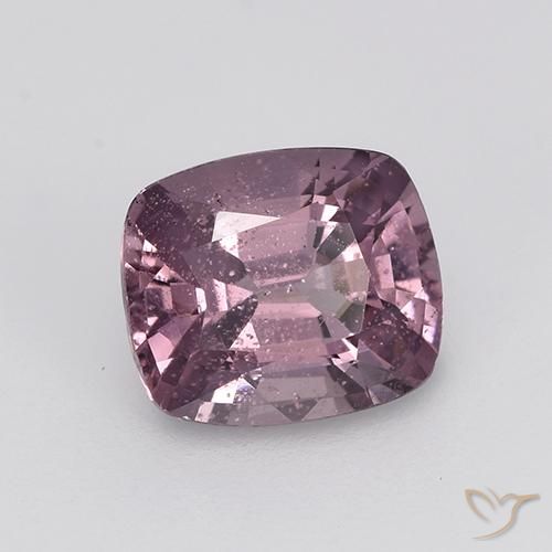 1.27 ct Purple Spinel Stone, Natural Spinel in Cushion-Cut Shape for Sale