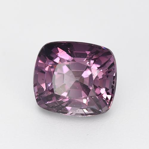 1.33 ct Purple Spinel Stone, Natural Spinel in Cushion-Cut Shape for Sale