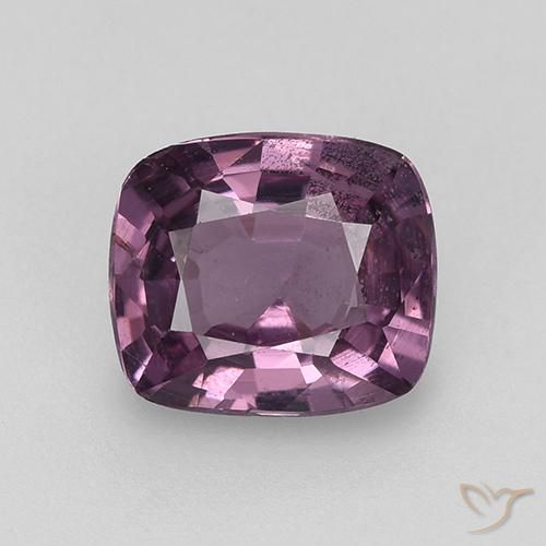 1.04 ct Purple Spinel Stone, Natural Spinel in Cushion-Cut Shape for Sale