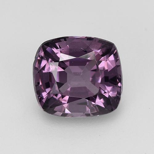 Púrpura uva Espinela Gema - 1.2ct Corte en Forma Cojín (ID: 517369)