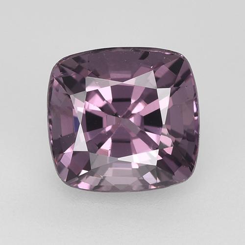 Tono malva intenso Espinela Gema - 1.7ct Corte en Forma Cojín (ID: 517372)