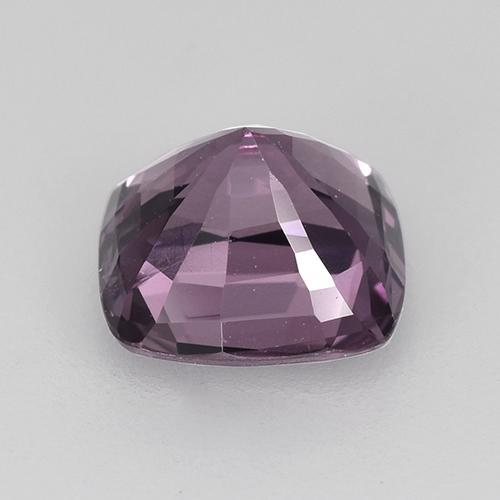 Spinel Gemstone in 7 x 6.7 mm Size for Sale, Spinel Stone in Deep Mauve Tone Color