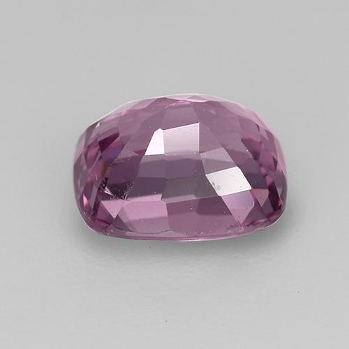 Spinel Gemstone in 7 x 5.6 mm Size for Sale, Spinel Stone in Deep Mauve Color