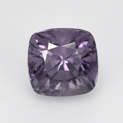 1.86 ct Violet Spinel Stone, Natural Spinel in Cushion-Cut Shape for Sale