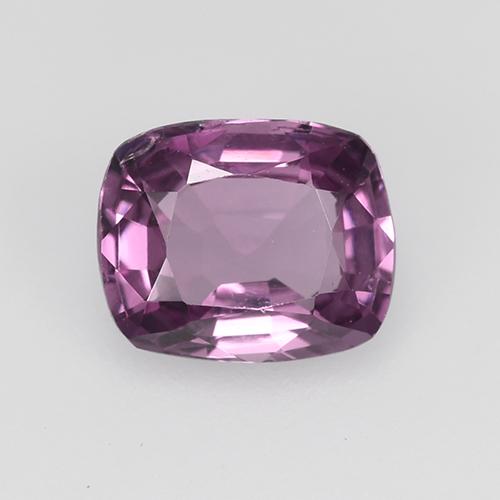 0.94 ct Purple Spinel Gemstone, Spinel Gem in Cushion-Cut Shape for Sale.