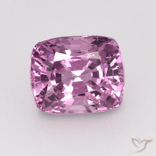 1.36ct Natural Medium Purple Spinel, Cushion, VS