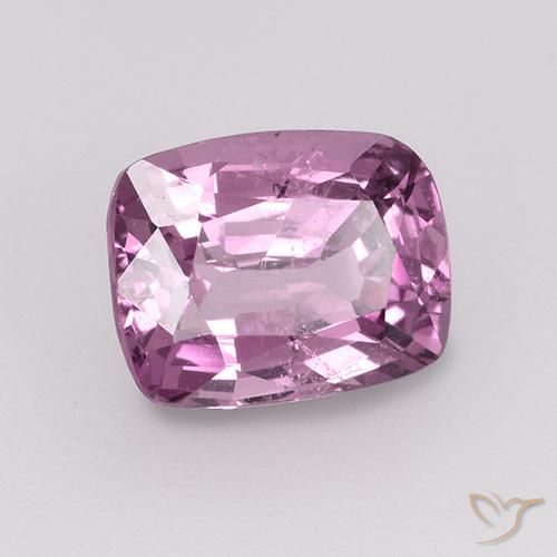 1.48 ct Purple Spinel Stone, Natural Spinel in Cushion-Cut Shape for Sale