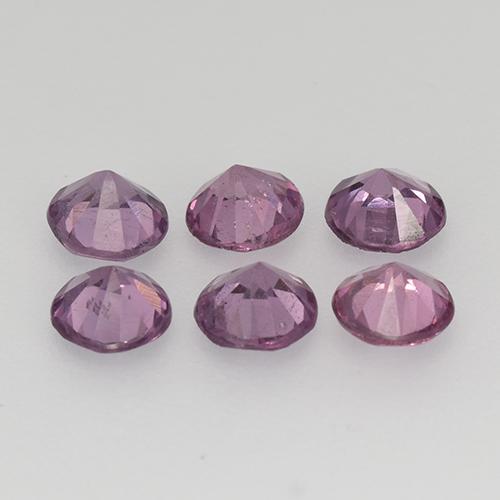 Spinel Gemstones in 3.7 mm Size for Sale, Spinel Stones in Medium Purple Color