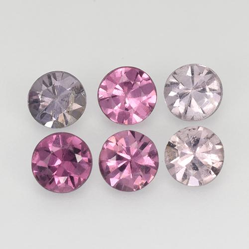 Multicolore Spinelle gemme - 0.2ct Diamant de coupe (ID: 519938)