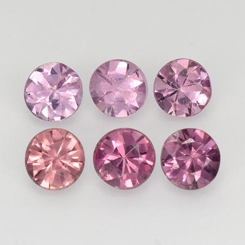 1.01 ctw Multicolor Spinel Gemstones, Spinel Gems in Diamond-Cut Shape for Sale.