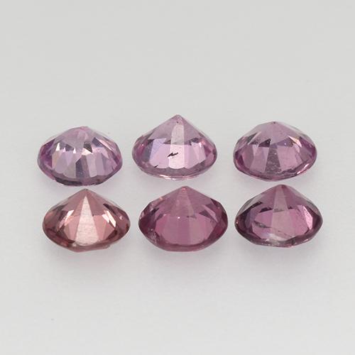 Spinel Gemstones in 3.3 mm Size for Sale, Spinel Stones in Multicolor Color