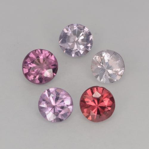 0.95 ctw Multicolor Spinel Stones, Natural Spinel in Diamond-Cut Shape for Sale