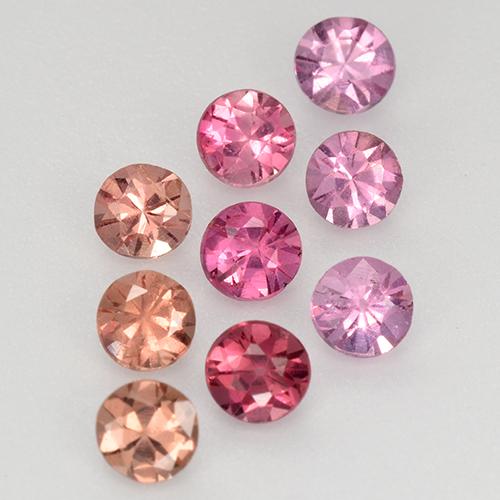 1.39 ctw Multicolor Spinel Stones, Natural Spinel in Diamond-Cut Shape for Sale