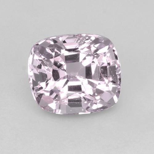 6.6 x 5.8mm Cushion-cut Pink Spinel from Tanzania, Weight of 1.39ct, Natural untreated Gemstone in VS Clarity, 1pc Spinel - Color: Light Cherry Pink, Mohs Hardness of 8 suitable for daily wear jewelry, Photo A