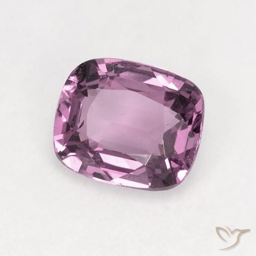 0.87 ct Purple Spinel Stone, Natural Spinel in Cushion-Cut Shape for Sale