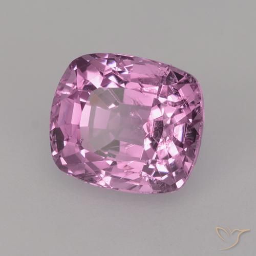 1.28 ct Purple Spinel Stone, Natural Spinel in Cushion-Cut Shape for Sale