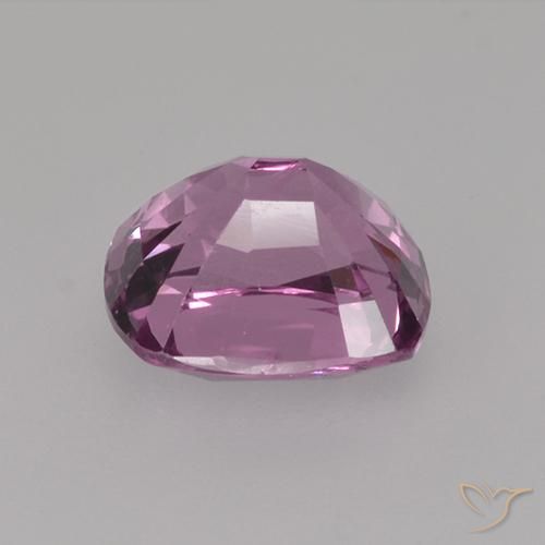 Spinel Gemstone in 6.5 x 5.7 mm Size for Sale, Spinel Stone in Deep Lavender Color