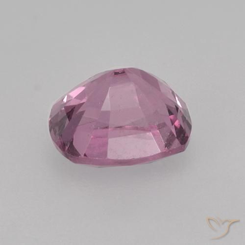 Spinel Gemstone in 6.3 x 5.5 mm Size for Sale, Spinel Stone in Light Reddish Purple Color