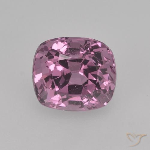 1.44ct Natural Deep Mauve Spinel, Cushion, VS