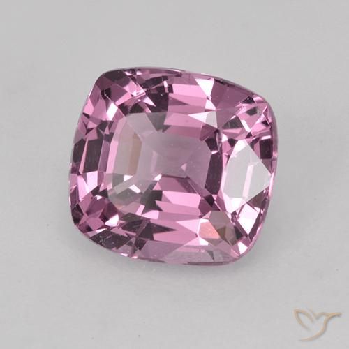 1.21 ct Purple Spinel Stone, Natural Spinel in Cushion-Cut Shape for Sale