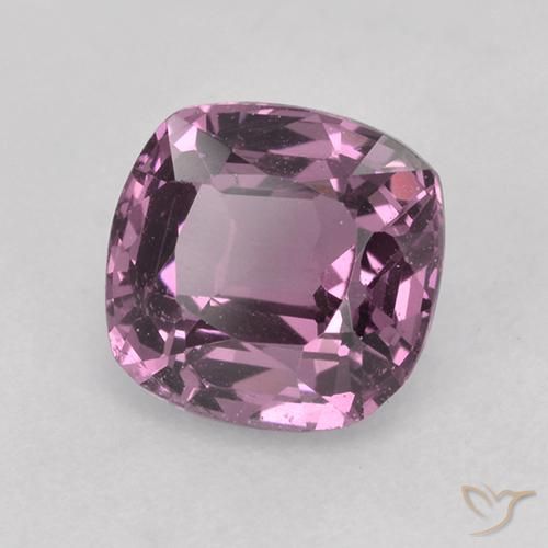 1.27 ct Purple Spinel Stone, Natural Spinel in Cushion-Cut Shape for Sale