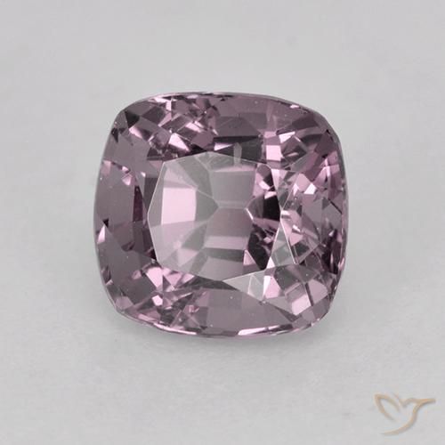 1.56 ct Purple Spinel Stone, Natural Spinel in Cushion-Cut Shape for Sale